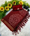 Kt 2114 Mul Cotton Silk Printed Bandhej Sarees